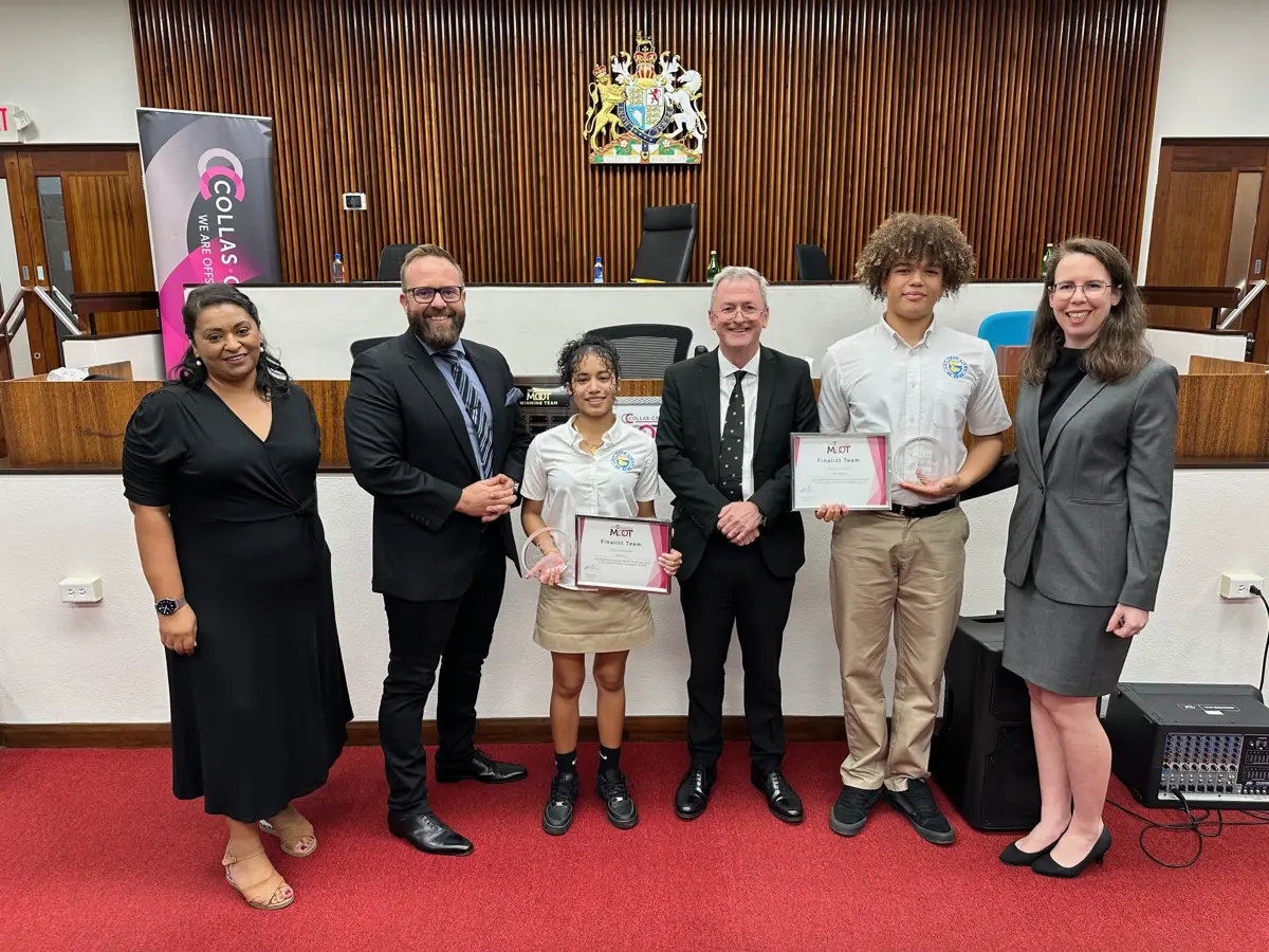 Finalist Team: Cayman Prep - Cate Lee & Kai Bodden