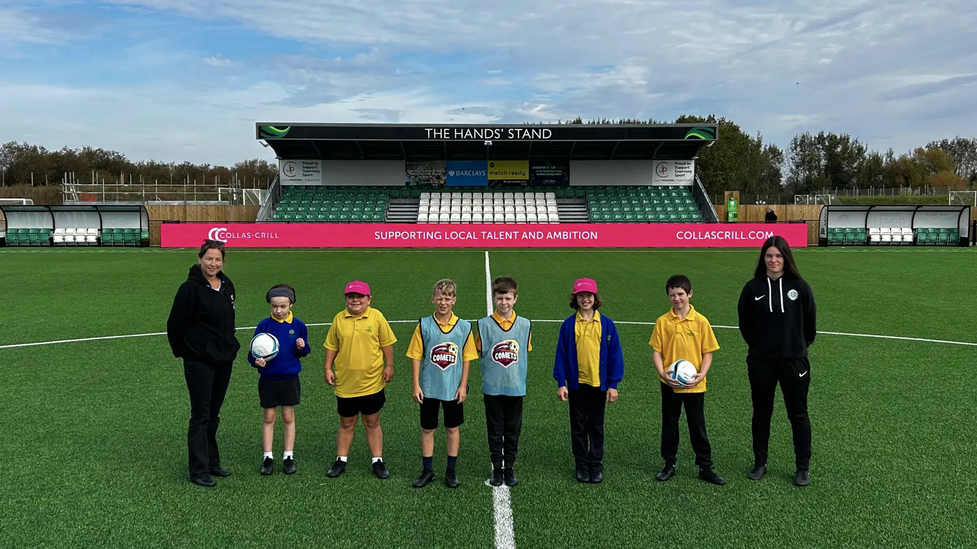 Collas Crill teams up with Guernsey FA and Le Rondin to encourage football for all