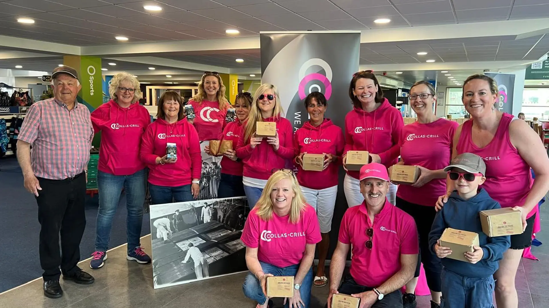 Collas Crill's hampers bring back memories for islanders on Liberation Day