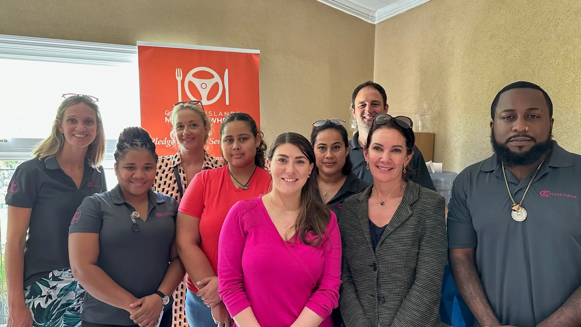 Cayman staff deliver Meals on Wheels