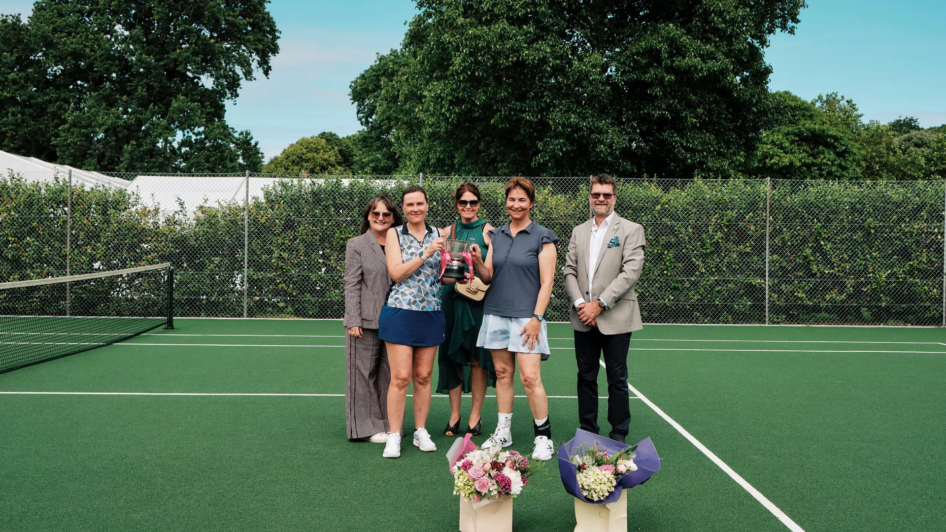 Annual ladies tennis event raises more than £8,000 for Jersey Hospice Care