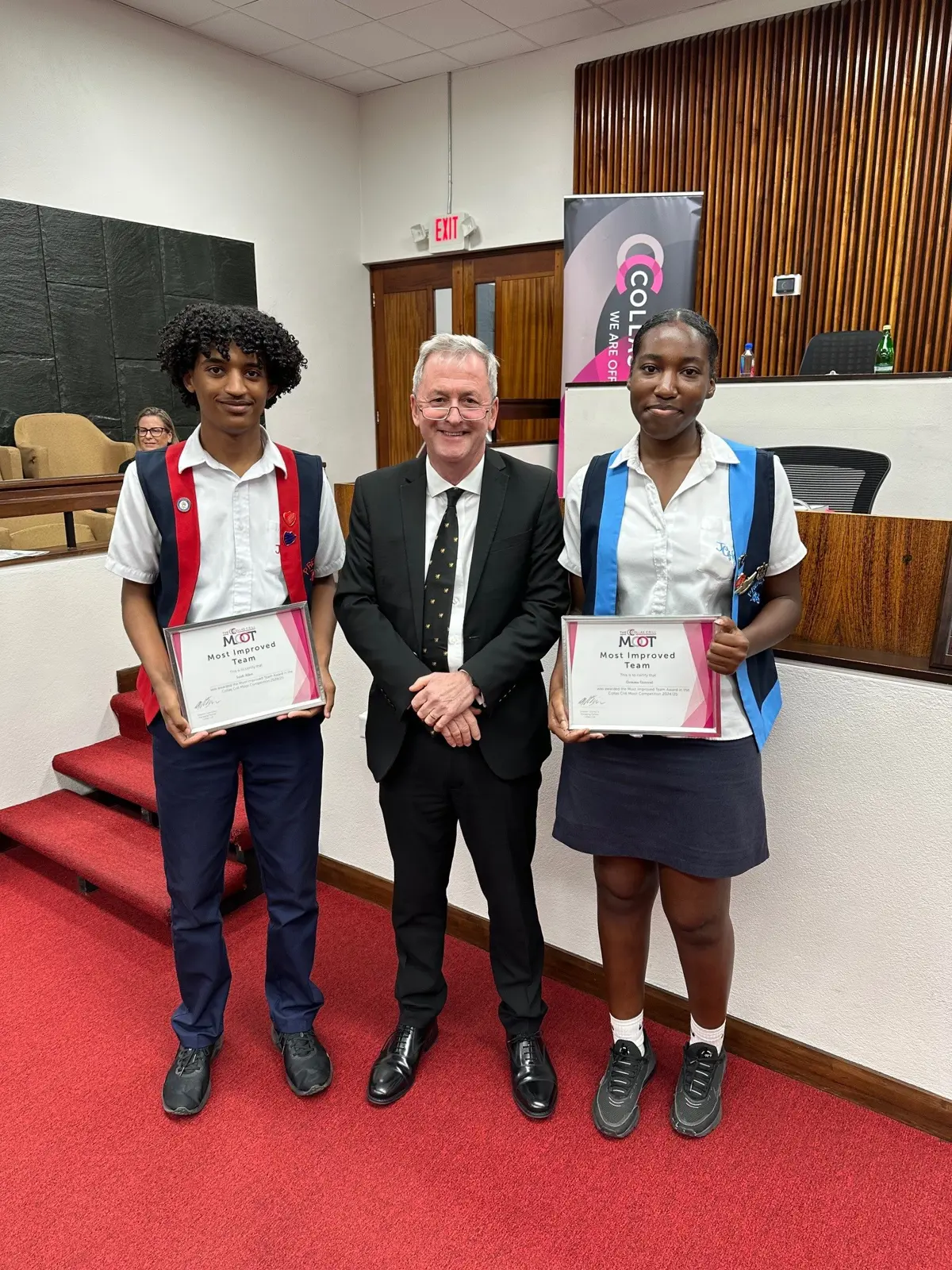 Most Improved Team: John Gray - Isiah Allen & Gemma General