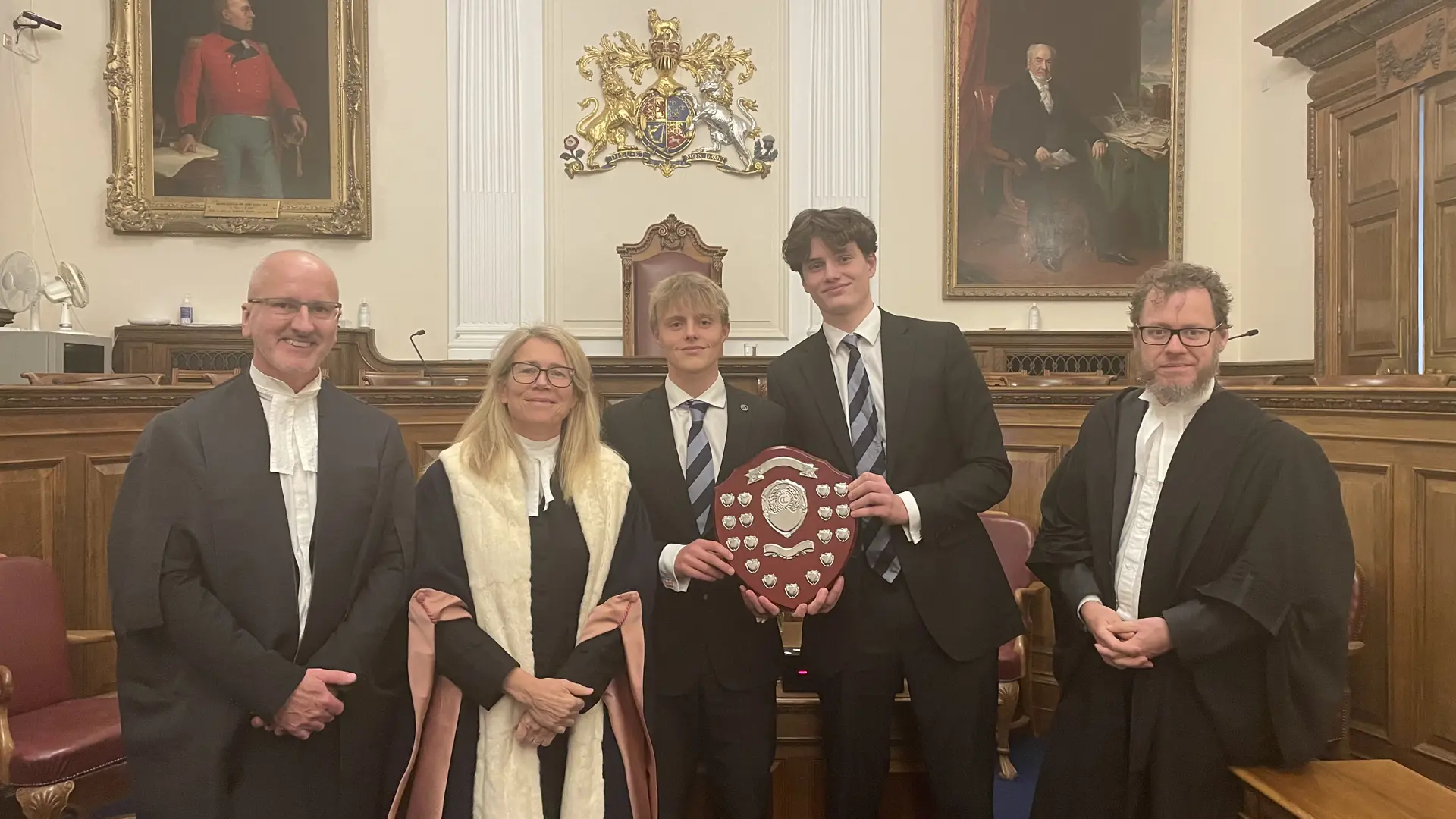 A win for Elizabeth College in the Guernsey Collas Crill Moot final