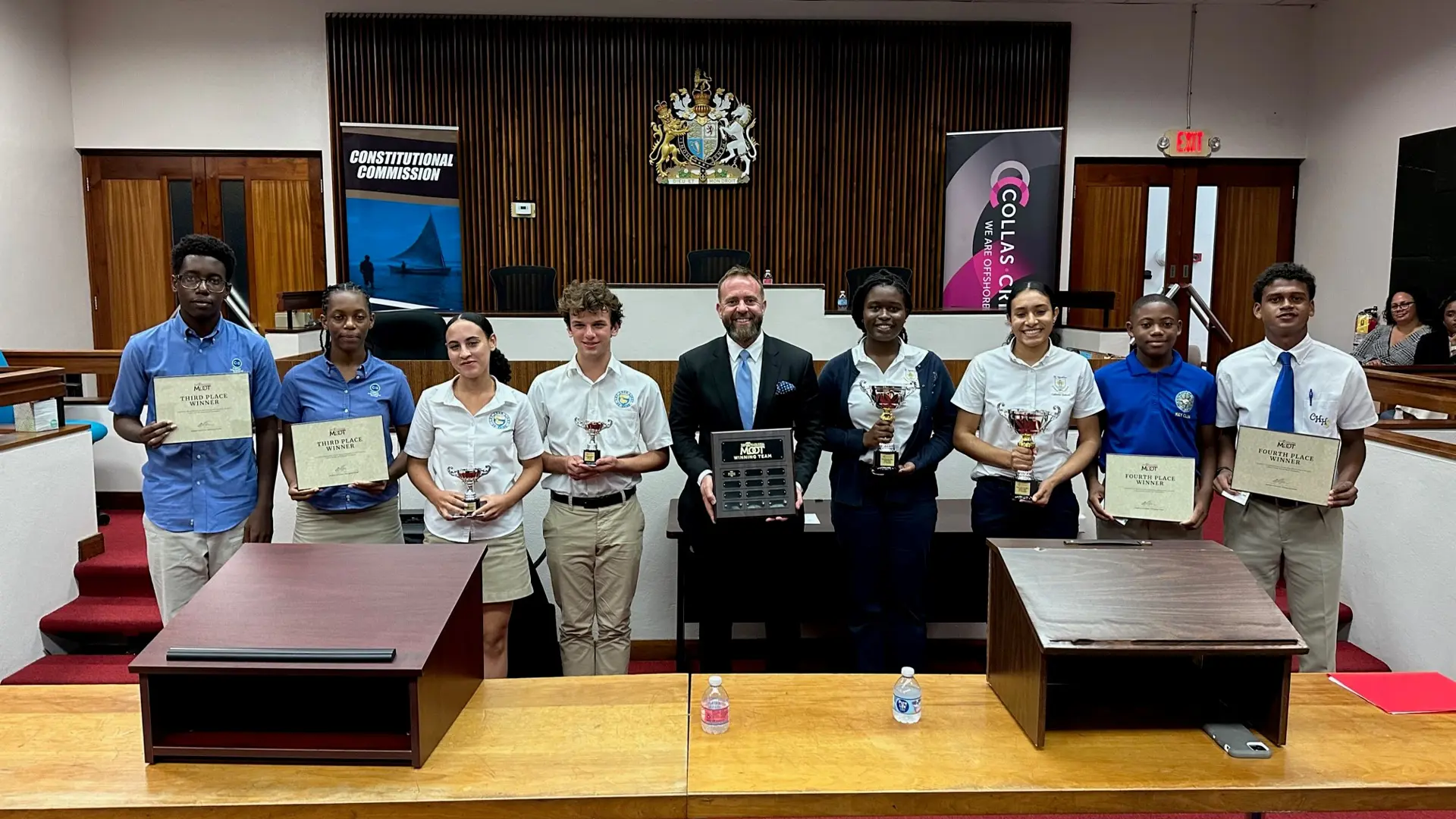 St Ignatius wins the Cayman Collas Crill Moot