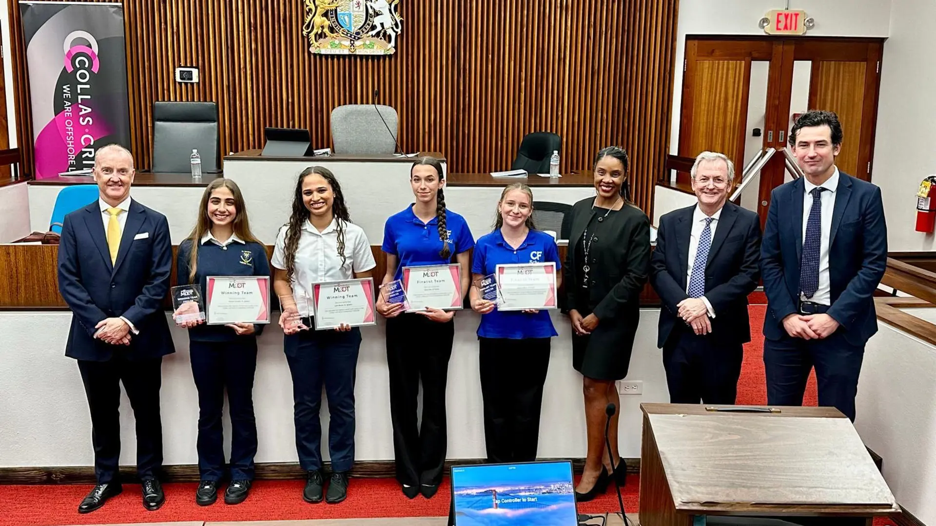 St Ignatius wins the Cayman Collas Crill Moot